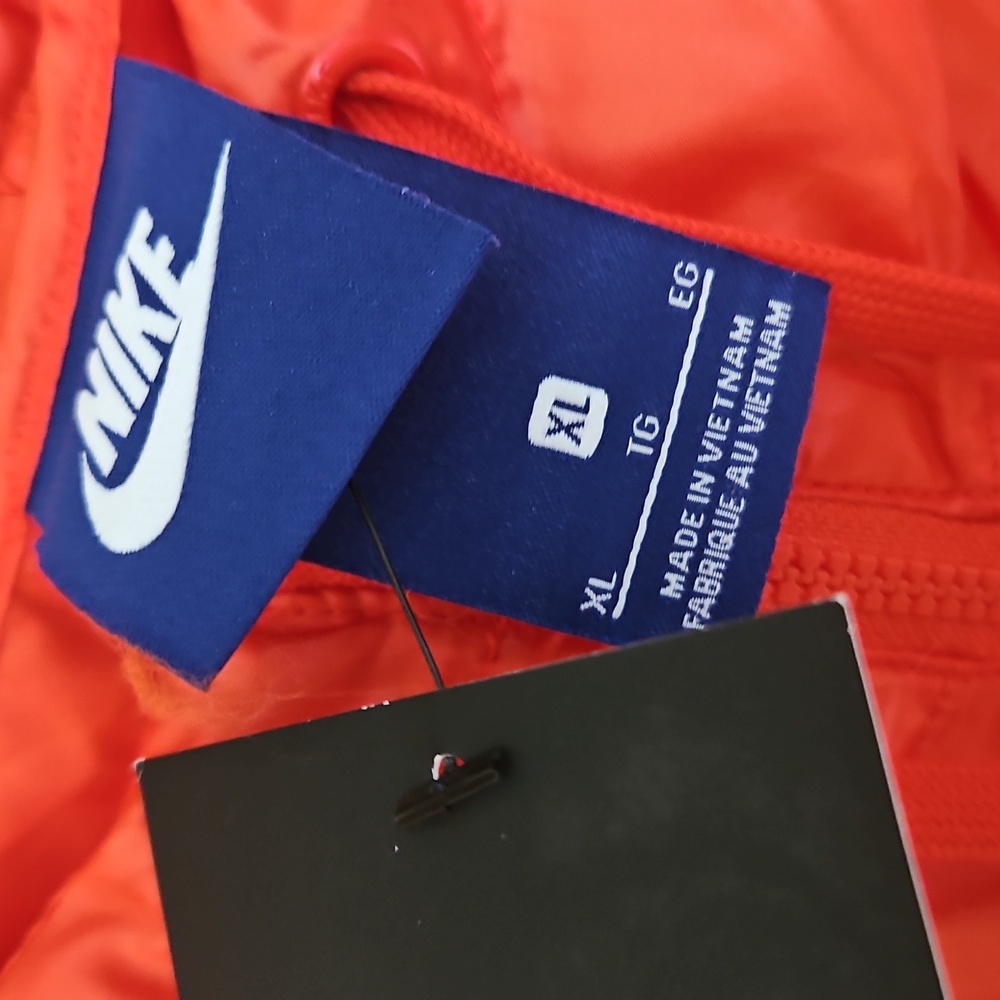 Nike Orange Pullover Jacket - Picture 2 of 5